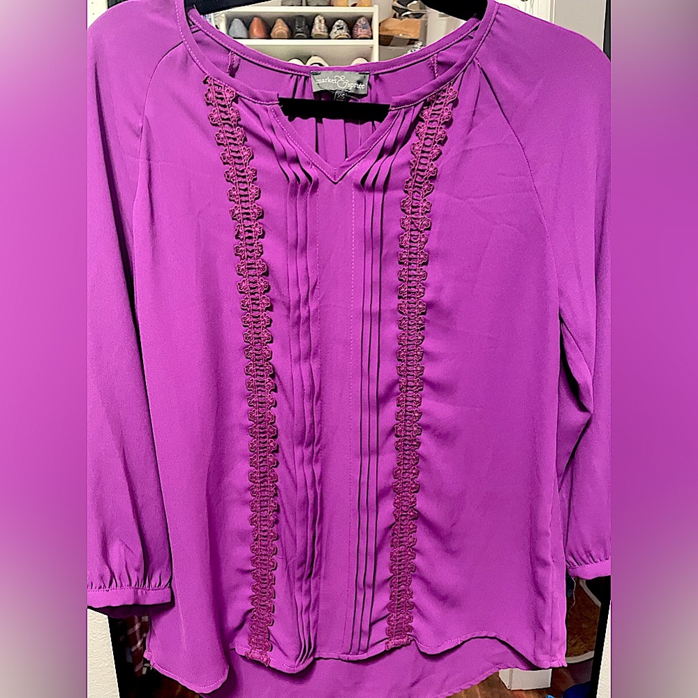 NWT woman's "market & spruce"  XS blouse